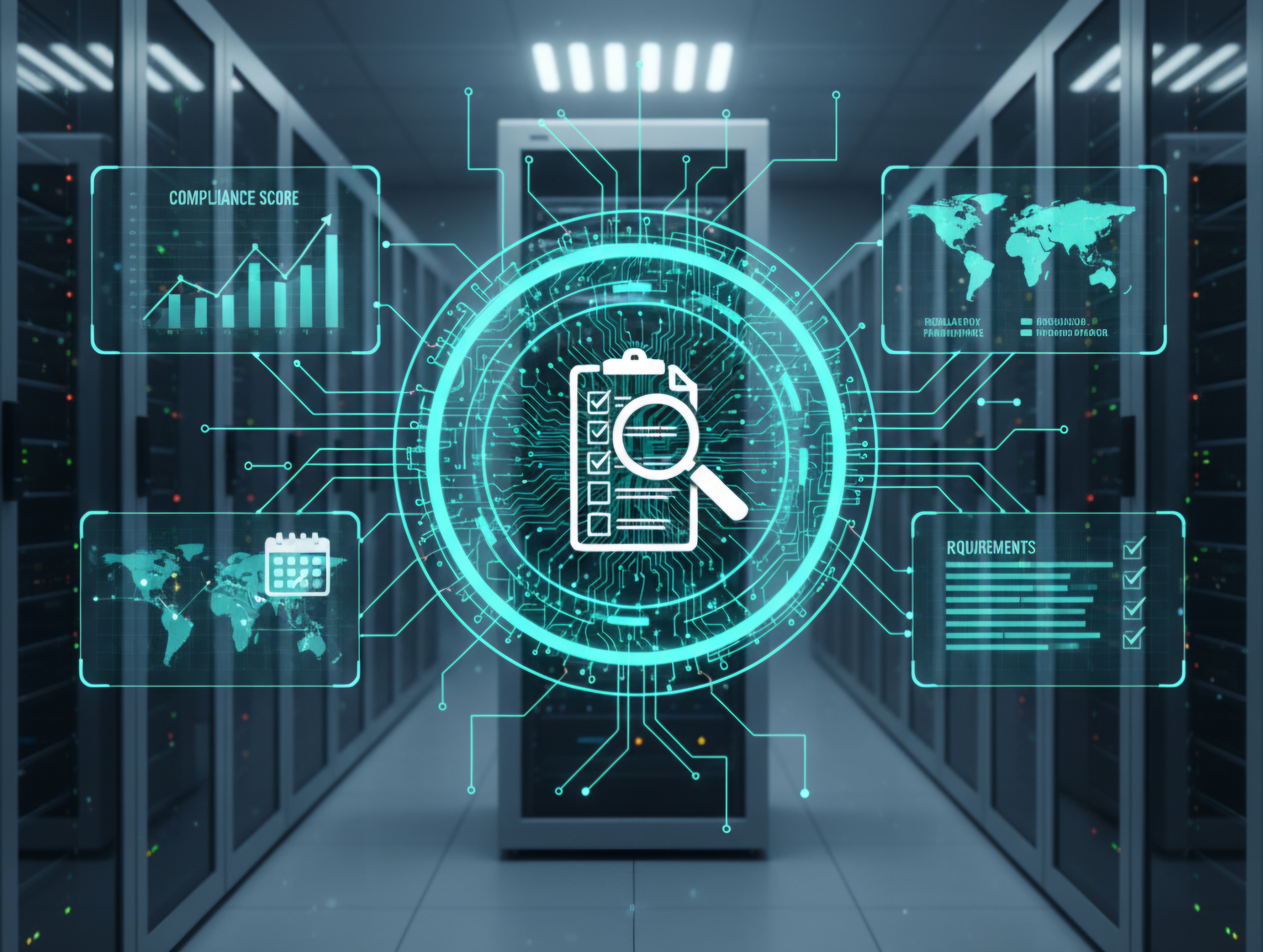Image representing Internal Cyber Security Audits with data analysis and security controls